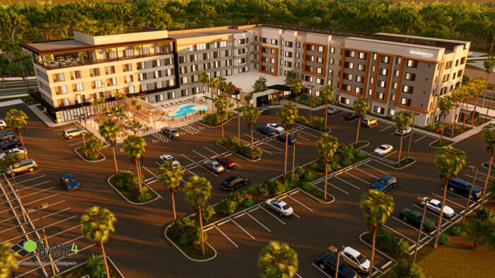 Dual Courtyard and Residence Inn by Marriot